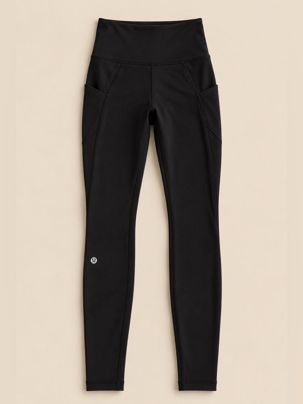 Lululemon Wunder Train High-Rise Tight with Pockets 25" - Black - Size 2